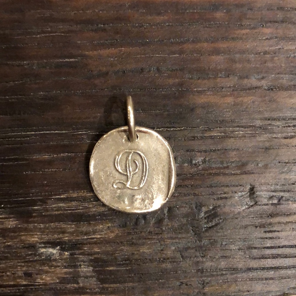 Letter “D” Baby Insignia Charm Waxing Poetic